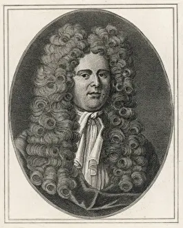 Famous English Writers Drucke: Daniel Defoe / Anon Eng