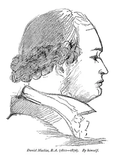 Daniel Maclise Artist Drucke: Daniel Maclise (Self)