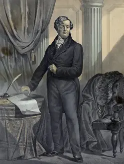 Irish History Images Drucke: Daniel O Connell refusing to take the oath of supremacy