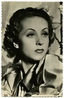 Performing Arts Celebrities Drucke: Danielle Darrieux
