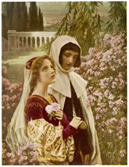 Beatrice Portinari Drucke: Dante / Saccagi
