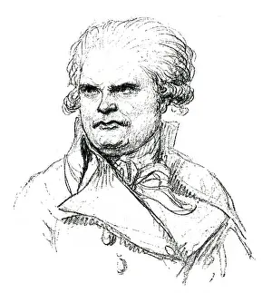 French Revolution Leaders Drucke: Danton / J-L David