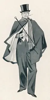 Vintage Evening Wear Drucke: Dapper Man / Dryden