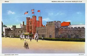 English Castle Architecture Drucke: Date