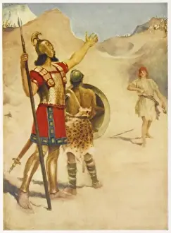 David und Goliath