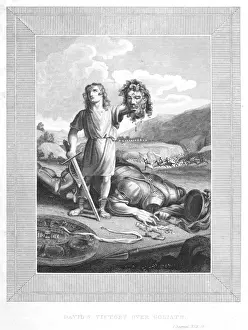 Historical Christianity Image Drucke: DAVID repeats
