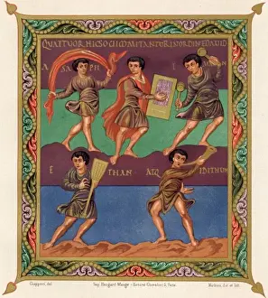 Religious Artwork For Sale Drucke: David Sings