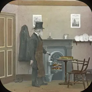 Lantern Slide Prints For Sale Drucke: Davids Astonisment