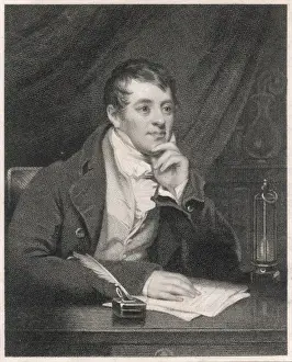 Humphry Davy Portrait Drucke: Davy / Phillips
