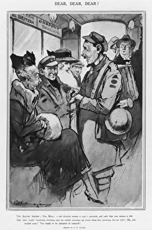 George Ernest Studdy Artist Drucke: Dear, Dear, Dear! by G. E. Studdy