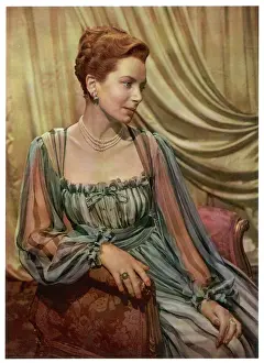 Drucke von Deborah Kerr (Deborah Kerr-Trimmer) englische Schauspielerin Winchester Drucke: Deborah Kerr / Winchester