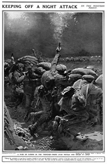 Trench Life During WWI Drucke: Deceiving the enemy