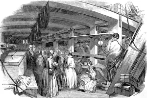 Zwischen Läufenden Decks auf einem Flüchtlings Schiff, 1850