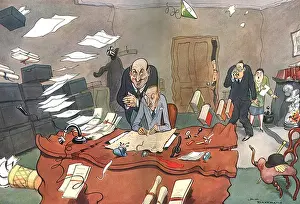Henry Mayo Bateman Art Drucke: The Deed by H. M. Bateman