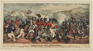 Niederlage der Ashantee, durch britische Truppen