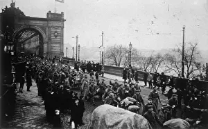 Germany Economic Crisis Drucke: Defeated Troops Return