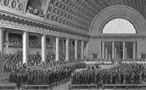 French Revolution Events Drucke: Delegates at Versailles