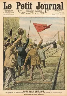 Vintage Train Image Drucke: Demo On-Line