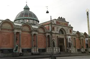 Drucke von Dänemark, Kopenhagen, Ny-Carlsbergs-Glyptothek-Museum, Außenbereich Zeitgenössische Kunst Drucke: Dänemark, Kopenhagen, Das Ny-Carlsberg-Glyptothek-Museum