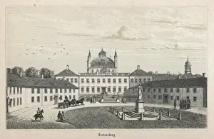 Scandinavian Castles Drucke: Denmark / Fredensborg 1872