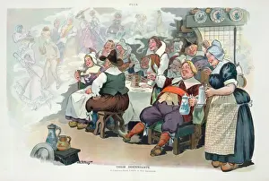 Puck Magazine Cartoons Online Drucke: Their descendants