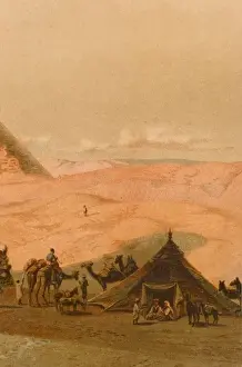 Egyptian Desert Scene Drucke: Desert Scene - Egypt