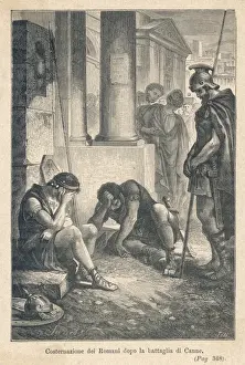 Ancient Roman Art Prints Drucke: Despondency in Rome