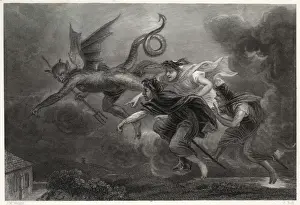 Teufel und Hexen, 1839