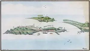 Alfred Dreyfus Drucke: Devils Island / Guyana