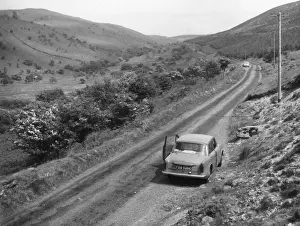 Welsh Mountain Scenery Drucke: The Devils Steps