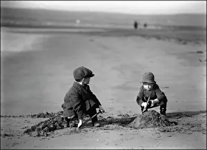 Ein Strand in Devon