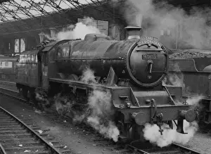 Bristol Temple Meads Station Drucke: The Devonian at Bristol Temple Meads station