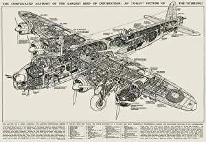 Bild des Flugzeugs Short Stirling aus dem Jahr 1942
