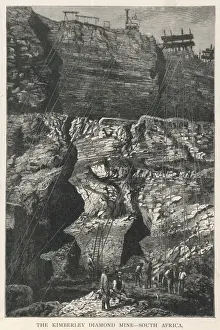 Diamantenschürfung / Kimberley