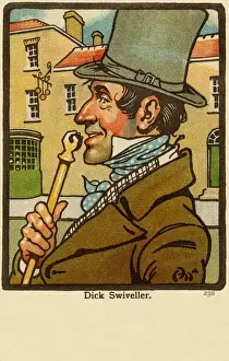 Victorian Era Literature Figures Drucke: Dick Swiveller
