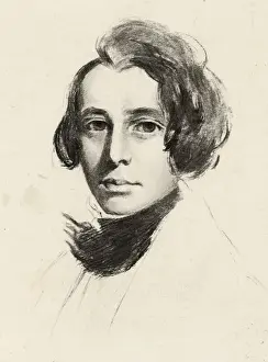 Charles Dickens Biography Images Drucke: Dickens Young Man