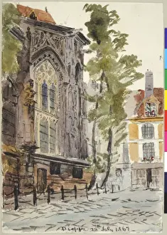 James Moore Artwork Drucke: Dieppe