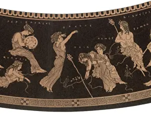 Greek Mythology Prints Drucke: Dionysian Dancer