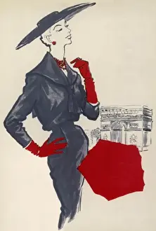 Dior-Anzug, 1954
