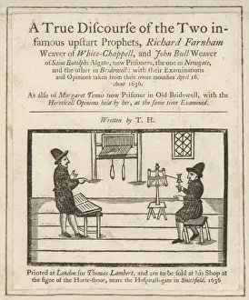Newgate Prison History Drucke: Dissenting Weavers