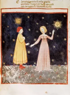 Historical Art Import Drucke: The Divine Comedy