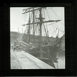 Cornish Maritime History Drucke: The Docks, Falmouth, Cornwall