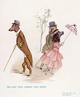 Historical Dog Breeds Drucke: The Dog Nobody Likes