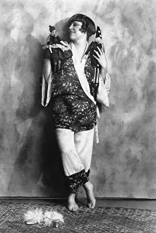 Vintage Theatrical Portraits Drucke: Dolly Tree