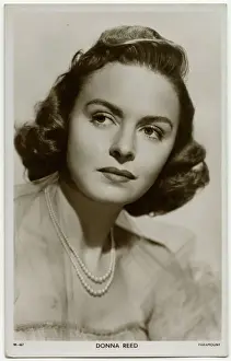 American Film Stars Drucke: Donna Reed