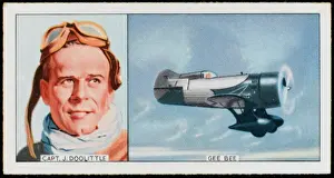 Historic Aviation Images Drucke: Doolittle / Gee Bee Plane