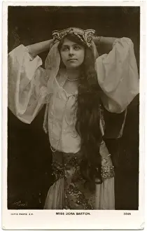 Vintage Entertainment History Drucke: Dora Barton