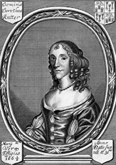 Historical English Portraits Drucke: Dorothea Rutter