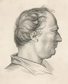 Literary Figures England Drucke: Dr Johnson / Lamborn