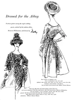 Westminster Abbey Royal Weddings Drucke: Dressed for the Abbey